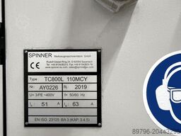 Spinner TC 800 L 110 MYC