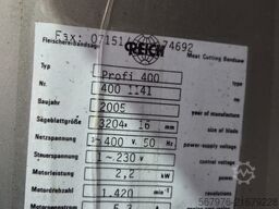 Reich GmbH Profi 400 Bandsaw