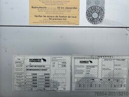 SCHMITZ SCB, GETRäNKEAUFLIEGER, LIFTACHSE,  PALETTENKASTEN, XL-ZERTIFKAT