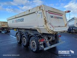 Schmitz Cargobull Semitrailer Tipper Steel half pipe body 25m³