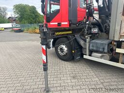 IVECO AD260S36 / Hiab 166 Funk / Maschinentransporter