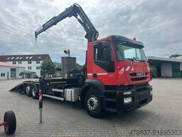 IVECO AD260S36 / Hiab 166 Funk / Maschinentransporter