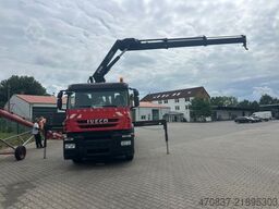 IVECO AD260S36 / Hiab 166 Funk / Maschinentransporter