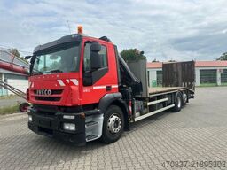 IVECO AD260S36 / Hiab 166 Funk / Maschinentransporter
