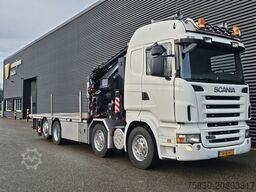 Scania R480 8X2 / HMF 60 t/m + JIB / RETARDER