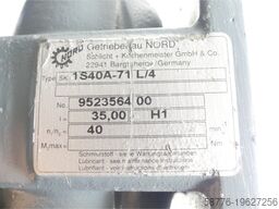 Nord Getriebebau SK 1S40A-71 L/4 Getriebemotor SN: 952356400