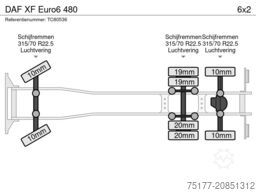 DAF XF Euro6 480