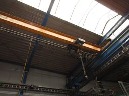 Demag Hallenkran Brückenkran Kran 3,2t Kran Seilzug PLV 3200Kg Spur 14m Hub 6m