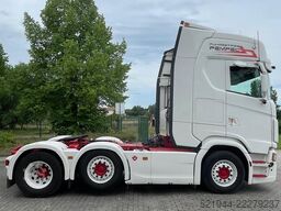 SCANIA S 590 6x2 V8 Lift Hydraulik Leder Voll