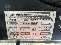 LINDE V 10 /  * DOUBLE steering !!