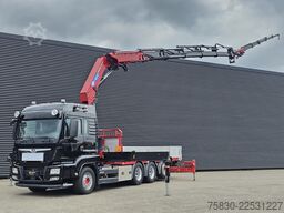 MAN TGS 35.510 8x4-4 BL / HMF 40 tm CRANE / KRAN