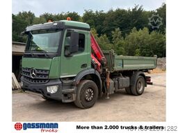 Mercedes-Benz Arocs 1832 K 4x2, Fassi Kran 120.B.1.23, 9.75m