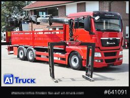 MAN TGX 26.400 LL, Hiab XS 166, Lenk-Liftachse,
