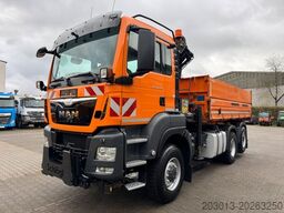 MAN TGS 28.400 6x4-4 Kipper Kran Palfinger PK9002