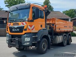MAN TGS 28.400 6x4-4 Kipper Kran Palfinger PK9002