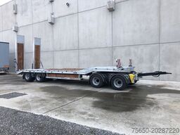 Möslein T 4 VB H1 neuer 4 Achs Tieflader hydraulischen Rampen