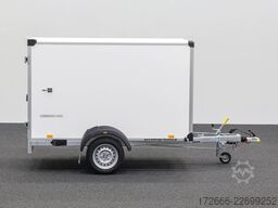 Humbaur HK 132513-15P | DOPPELFLÜGELTÜR 251X132X152CM 1300KG KOFFERANHÄNGER