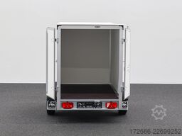 Humbaur HK 132513-15P | DOPPELFLÜGELTÜR 251X132X152CM 1300KG KOFFERANHÄNGER