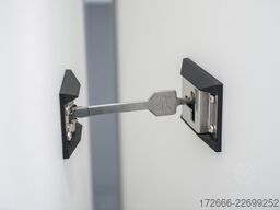 Humbaur HK 132513-15P | DOPPELFLÜGELTÜR 251X132X152CM 1300KG KOFFERANHÄNGER