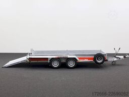 Brian James Trailers GENERAL PLANT 551-4017-35-2-13 | SCHWERLASTRAMPE 400X170CM 3500KG BAUMASCHINENANHÄNGER | SCHWARZ