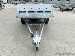 Martz MAXI 264 I RAMPE 264X126X40CM 750KG TIEFLADER | DEICHSEL KLAPPBAR