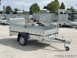 Martz MAXI 264 I RAMPE 264X126X40CM 750KG TIEFLADER | DEICHSEL KLAPPBAR