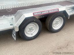 Brian James Trailers DIGGER PLANT 543-3717-35-2-12 | EINZELRAMPEN 370X170CM 3500KG BAUMASCHINENANHÄNGER