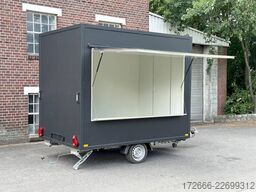Andere VK 15302023 | SCHWARZ | GASTÜR 300X200X230CM 1500KG VERKAUFSANHÄNGER