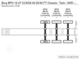 Burg BPO 12-27 CCXGX-00 20/30 FT Chassis / Tank / AD...