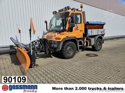 Unimog U 300 405/10 4x4, Kommunalhydraulik