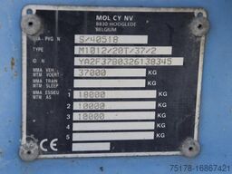 MOL BETON MIXER/MALAXEUR/MISCHER 10M3+MOTOR/MOTEUR