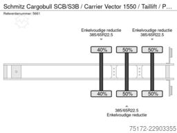 Schmitz Cargobull SCB/S3B / Carrier Vector 1550 / Taillift / Pall...