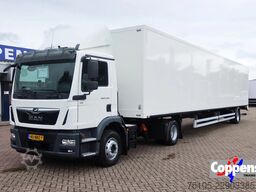 MAN TGM 15.290 Trekker + Heiwo city trailer geisole...