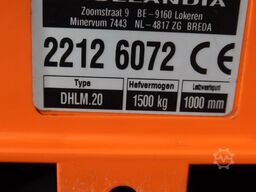 MAN TGL 8.190 Bakwagen + Laadklep DHollandia 1500 kg