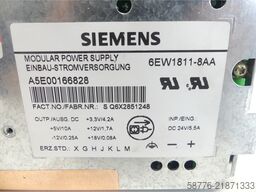 Siemens 6EW1811-8AA Einbau Stromversorgung A5E00166828 -neuwertig!-