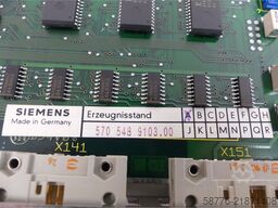 Siemens 6FX1154-8BC01 570 548 9103.00 Platine E-Stand: A