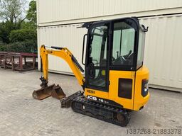 JCB 16C-1 / 2021 BJ / 806 H / 3 x Löffel