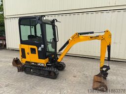 JCB 16C-1 / 2021 BJ / 806 H / 3 x Löffel