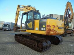 Komatsu PC180LC7K Galeo + Bucket + Hamer functie