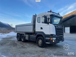 Scania R580 6x4 Tipper Truck.