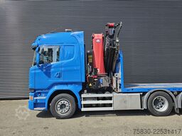 Scania G490 8x4*4 / HMF 5020 CRANE - KRAN + JIB + WINC...