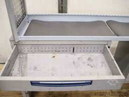 Sortimo mit Schraubstock / 6 Schubladen