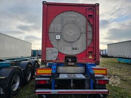 SCHMITZ CARGOBULL Tankchassis mit Tankcontainer, 375.678 Km