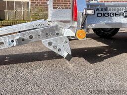 Brian James Trailers DIGGER PLANT 543-3217-35-2-12  | EINZELRAMPEN 320X170CM 3500KG BAUMASCHINENANHÄNGER