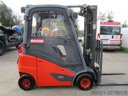 Linde H16T GAS Triplex-Freihub + Seitenschieber