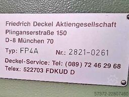 Freidrich Deckel AG FP4A