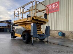 Haulotte Compact 12DX, Schaar hoogwerker, 4X4 Diesel