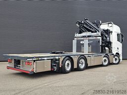 Scania R590 V8 / 8x2 / HMF 9520 + JIB + LIER / TREKKER...
