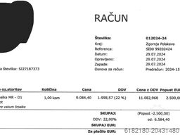 BOU MATIC MR DVOJNI GENOMI UP