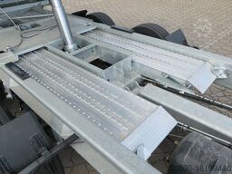 HUMBAUR HTK 135024 L, Tieflader, Rampen, Verzinkt, 13to.